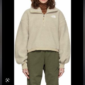 north face zip up jacket women small